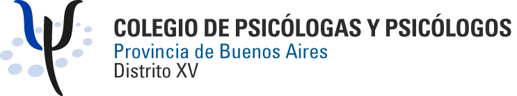 Colegio de Psicólogas y Psicólogos de la Provincia de Buenos Aires Distrito XV