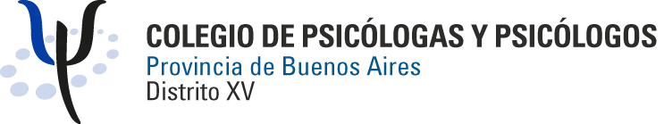 Colegio de Psicólogas y Psicólogos de la Provincia de Buenos Aires Distrito XV