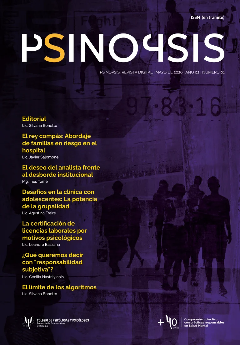 PSINOPSIS. Numero 2, 2026